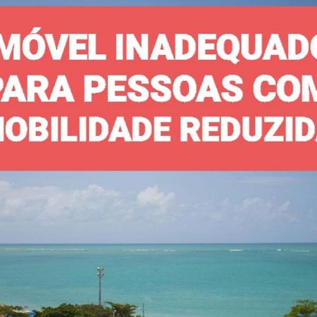 Na Beira Mar De Pajucara- Edif Neo- Apartamento Quarto E Sala- Tem Varanda - Vista Lateral Do Mar- Rua Julio Plech Filho 60 Esquina Com Avenida Doutor Antonio Gouveia - Consumo Eletrico E Pago No Ckeck-Out 1Kwh E 1,35 Reias Maceió 外观 照片