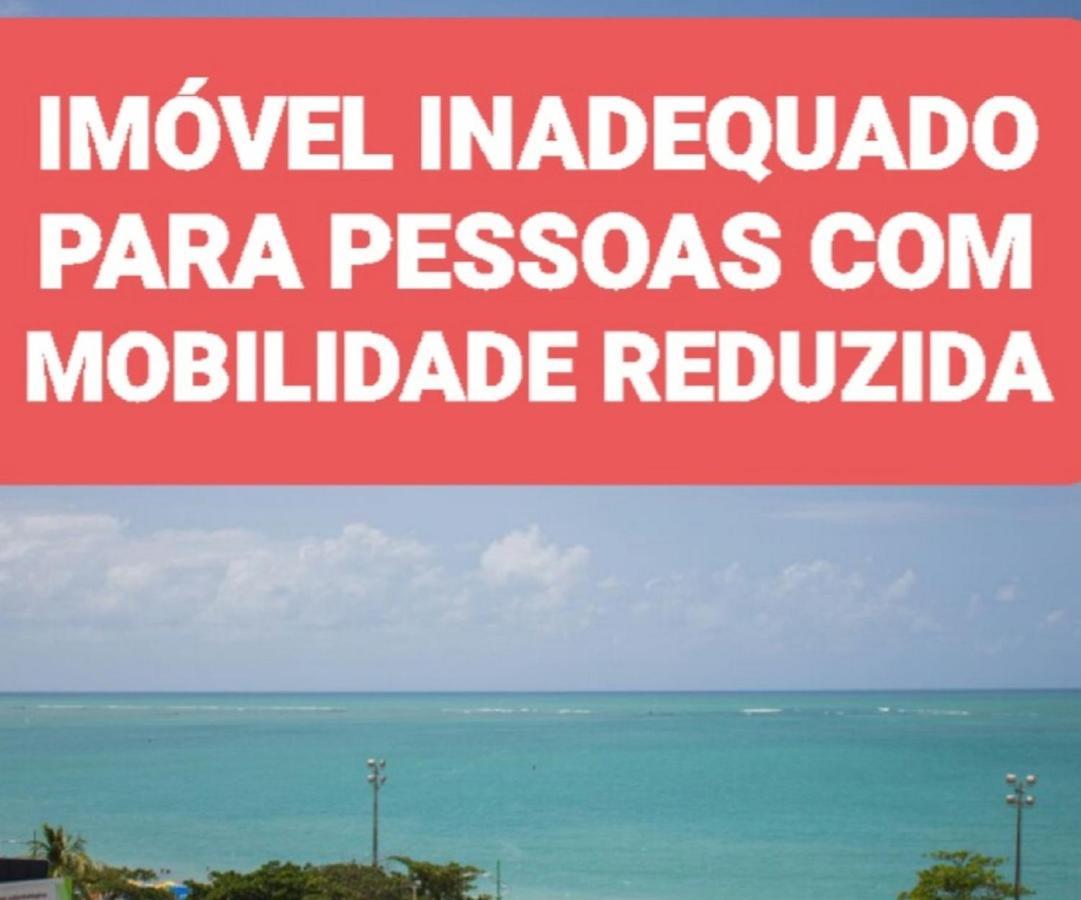 Na Beira Mar De Pajucara- Edif Neo- Apartamento Quarto E Sala- Tem Varanda - Vista Lateral Do Mar- Rua Julio Plech Filho 60 Esquina Com Avenida Doutor Antonio Gouveia - Consumo Eletrico E Pago No Ckeck-Out 1Kwh E 1,35 Reias Maceió 外观 照片